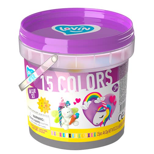 Modelling Air Clay Bucket - Cute Creatures for wholesale by Baby Republic