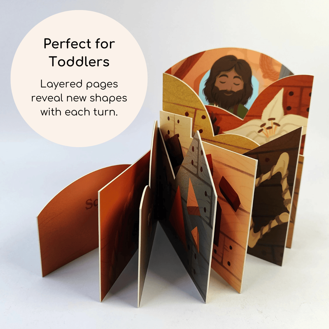 The Little Rose Shop - Wholesale Book - Kids - Joseph's Workshop of Shapes Board Book2