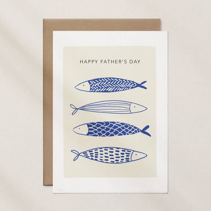 Fijne Vaderdag Vis voor wholesale door Nat Creative