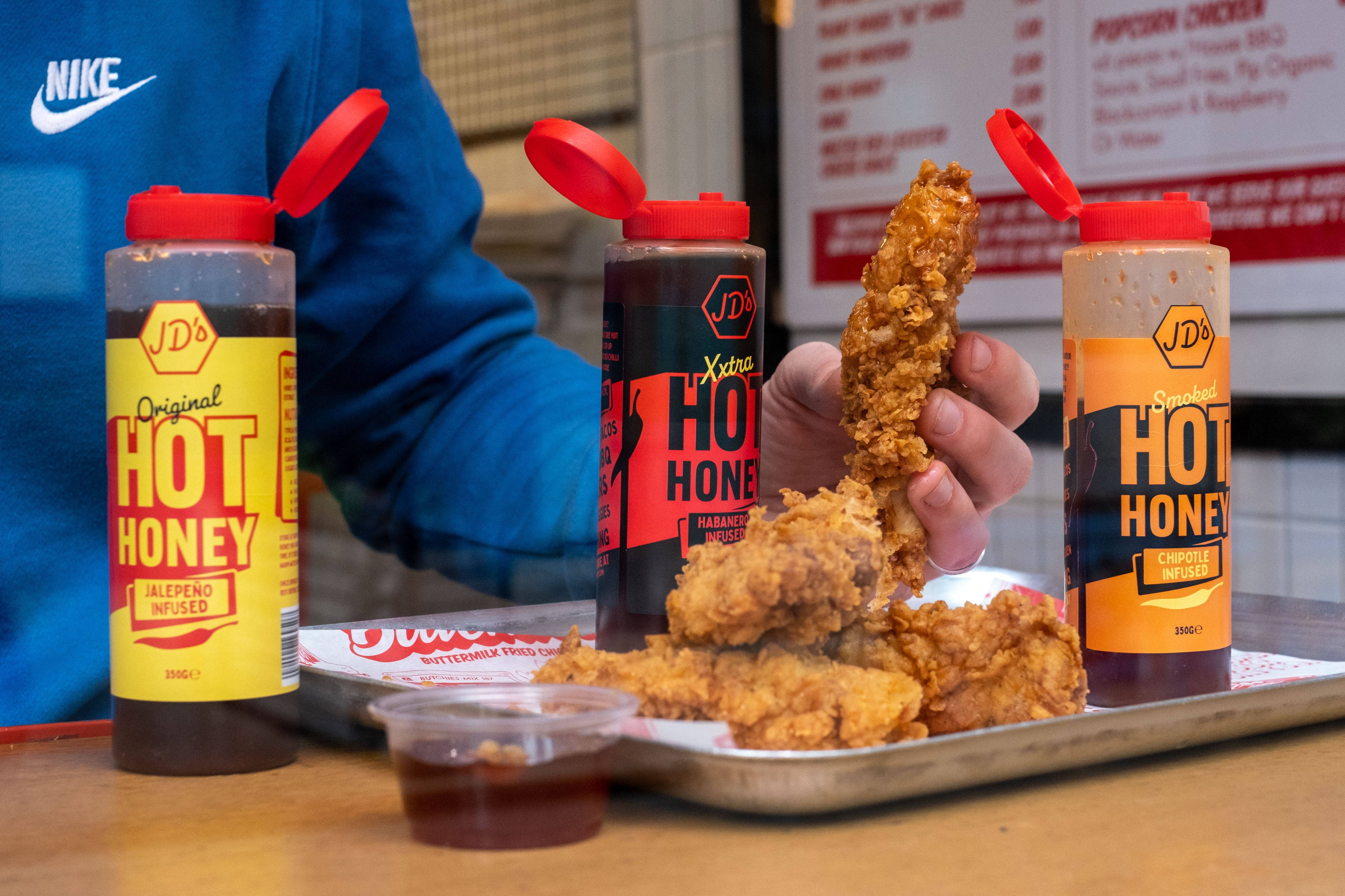 JD’s Hot Honey - Wholesale Honey - JD’s Hot Honey Original - 260g NEW SIZE6