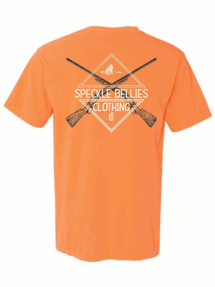 Crossed Guns for wholesale by Speckle Bellies Clothing Company