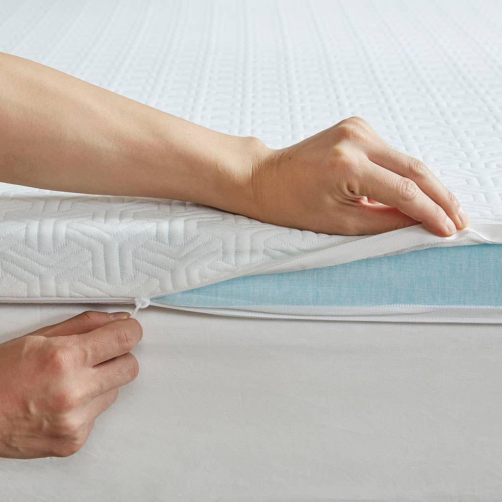 Olliix - Wholesale Mattress Pad/Protector - 3M Scotchgard Gel Memory Foam Mattress Topper 2"/3"/4"11