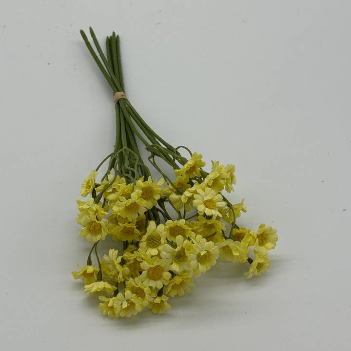 Daisy Mini Bouquet 6pcs Yellow and other Purchase Wholesale artificial flower bouquets. Free Returns & Net 60 Terms on Faire trending on Faire.