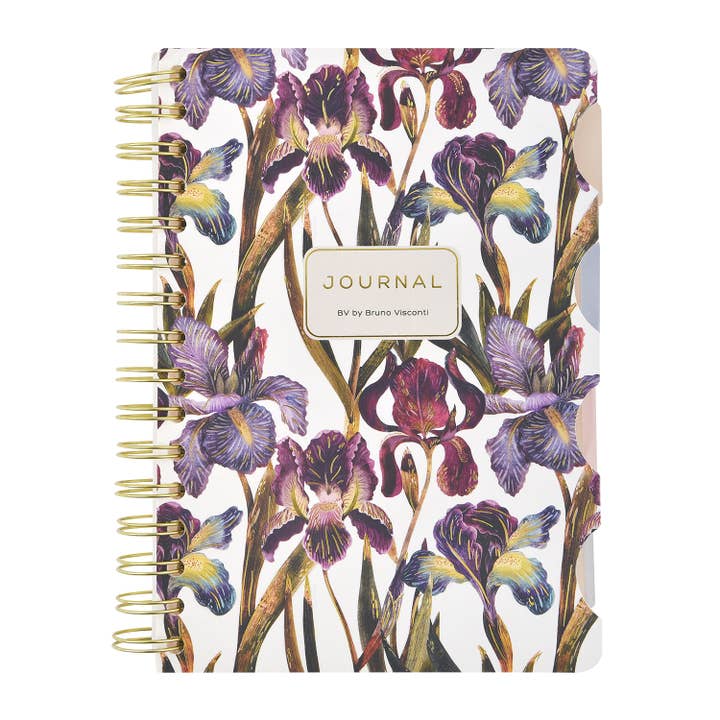 BV by Bruno Visconti - Wholesale Journal/Diary - Art Journal - Irises