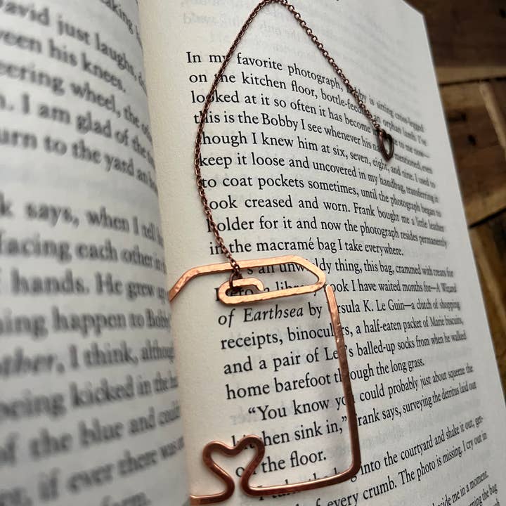 Copper Deflections - Wholesale Bookmark - Handmade Tea Bag Bookmark5
