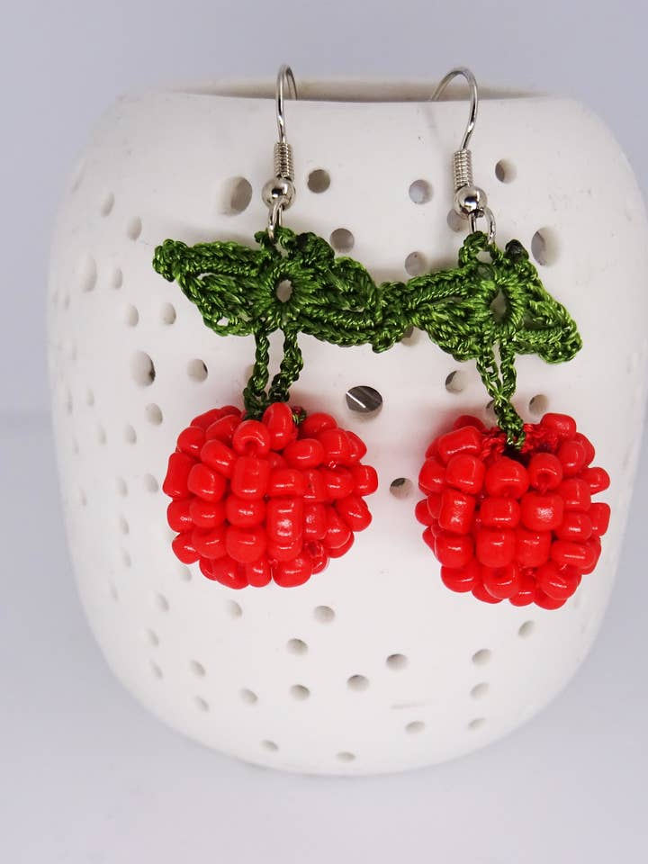 Beaded Earrings for wholesale by Meli Design