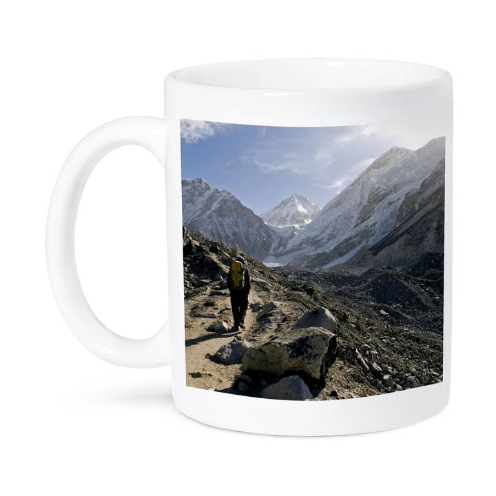 3dRose - Wholesale Coffee Mug - 3dRose, Nepal, Khumbu, Trekker, Everest Base Camp Trail - AS26 DNY0030 - David Noyes, Mug8