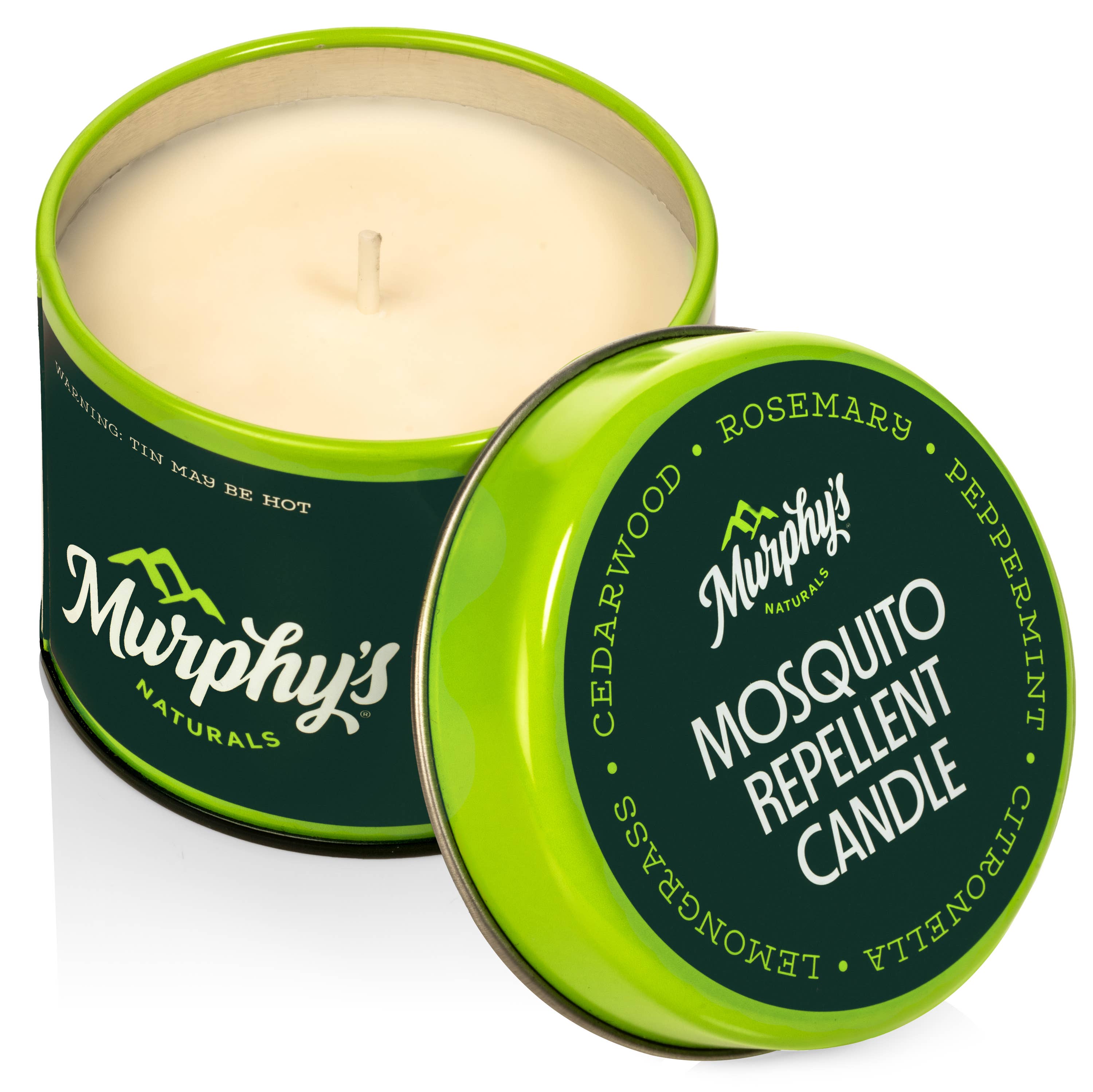 Murphy's Naturals - Wholesale Insect Repellent - Mosquito Repellent Candle (3.5oz) - Display of 62
