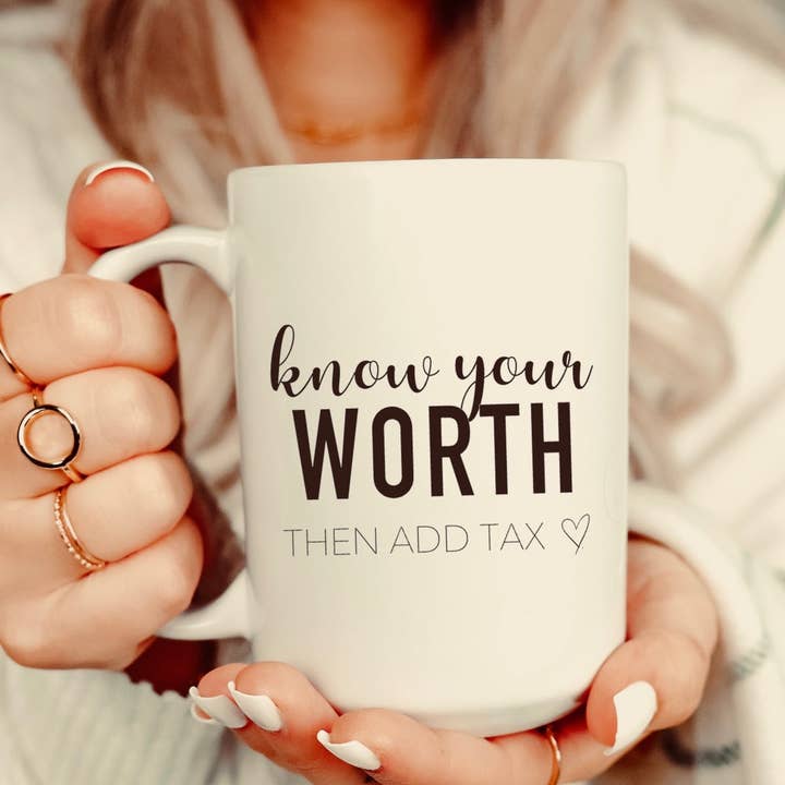 Rustic Girls - Wholesale Coffee Mug - Know your worth mug