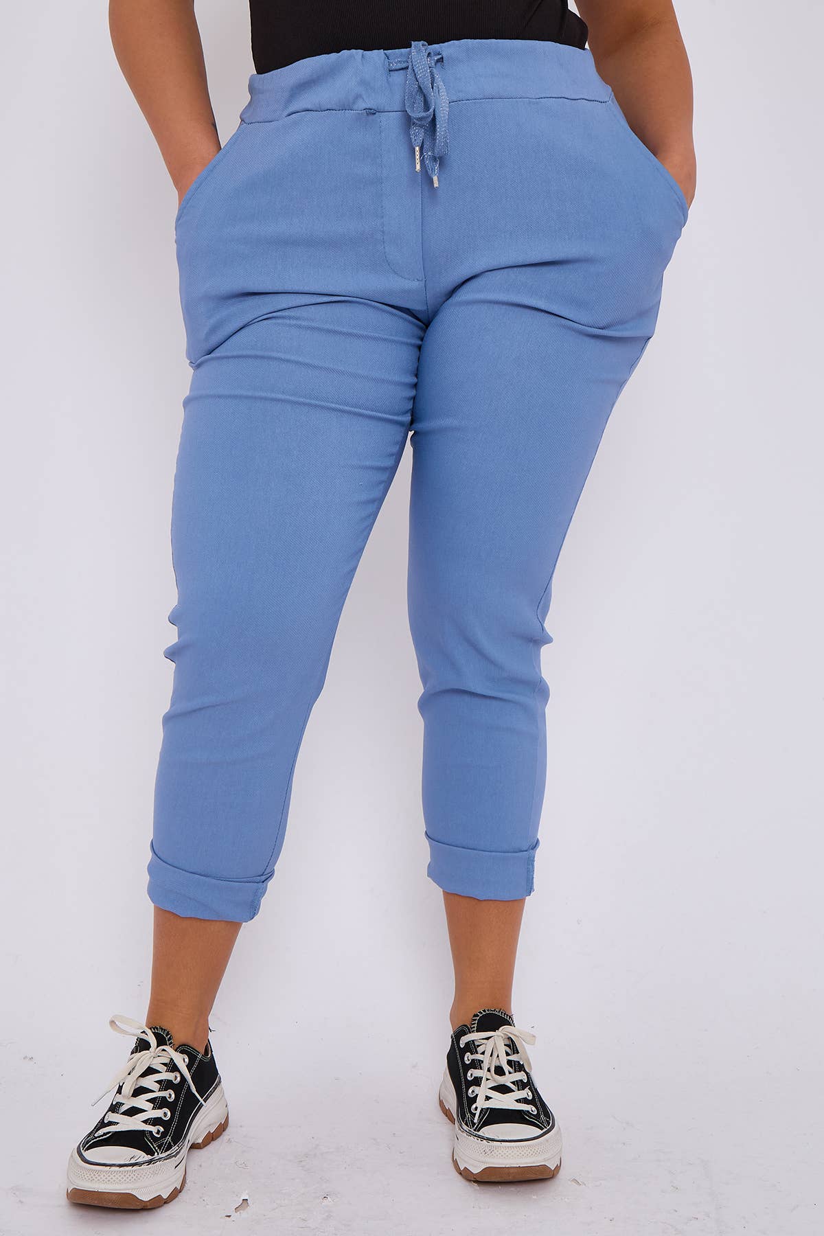 Superbia – Engroshandel Bukser - Dame – Premium bomuldsrige strækbare magiske bukser - Én størrelse UK 10-2011