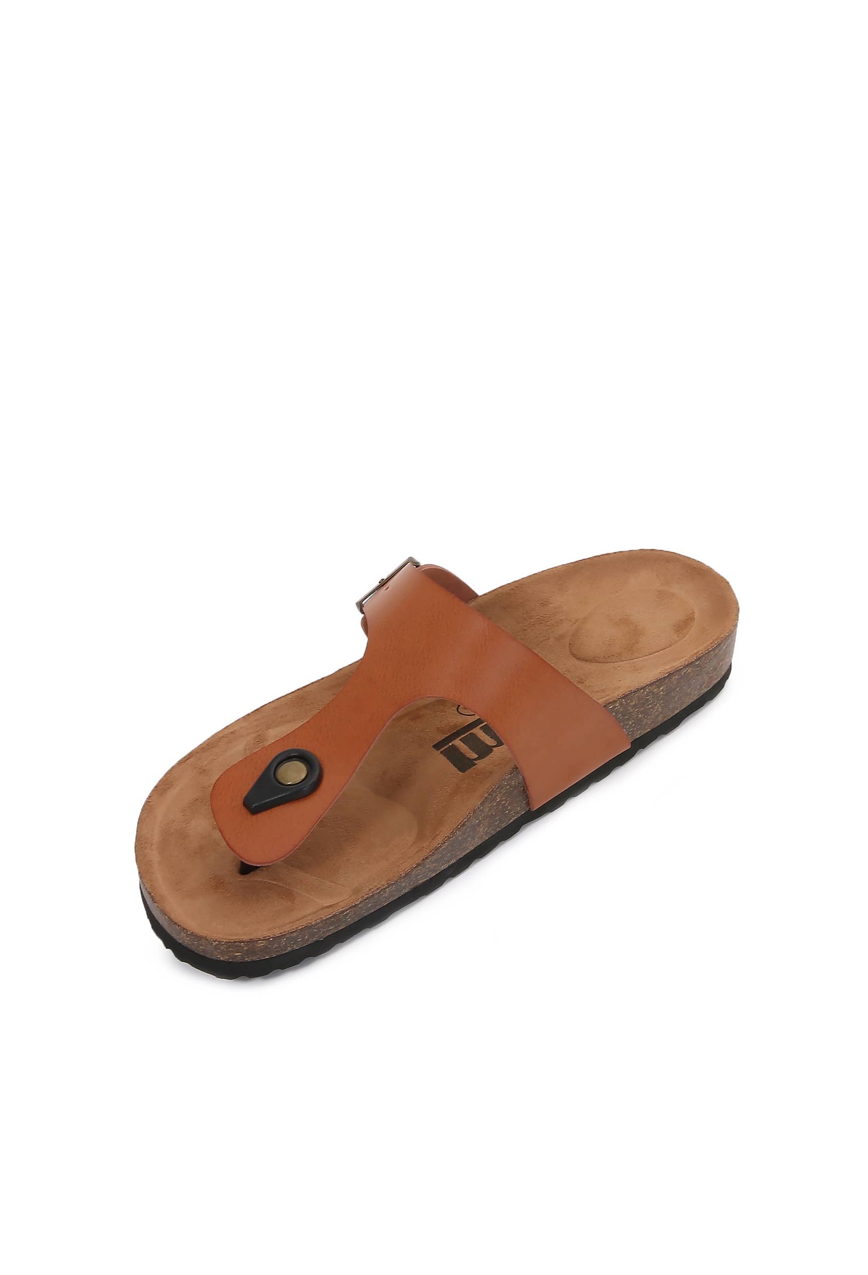 Shop Lev – sandálias - Mulher por atacado – Sandálias T-Strap Cortiça Macio5