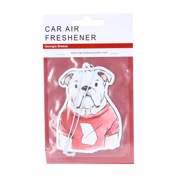 Bulldog Front GA Luchtverfrisser - Georgia Breeze Geur voor wholesale door Barrel Down South