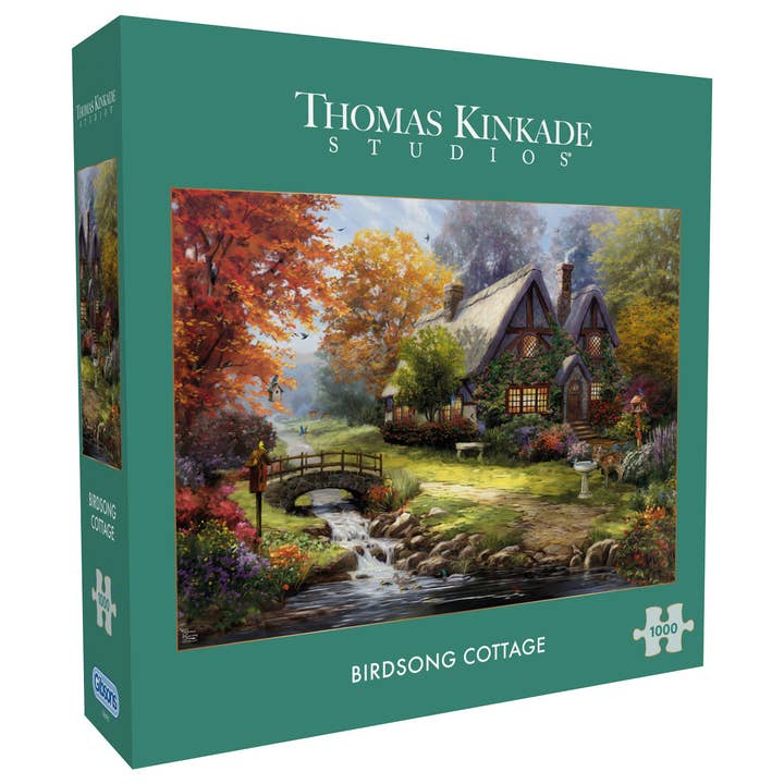 Birdsong Cottage 1000 Piece Jigsaw Puzzle for wholesale by Gibsons Games Ltd