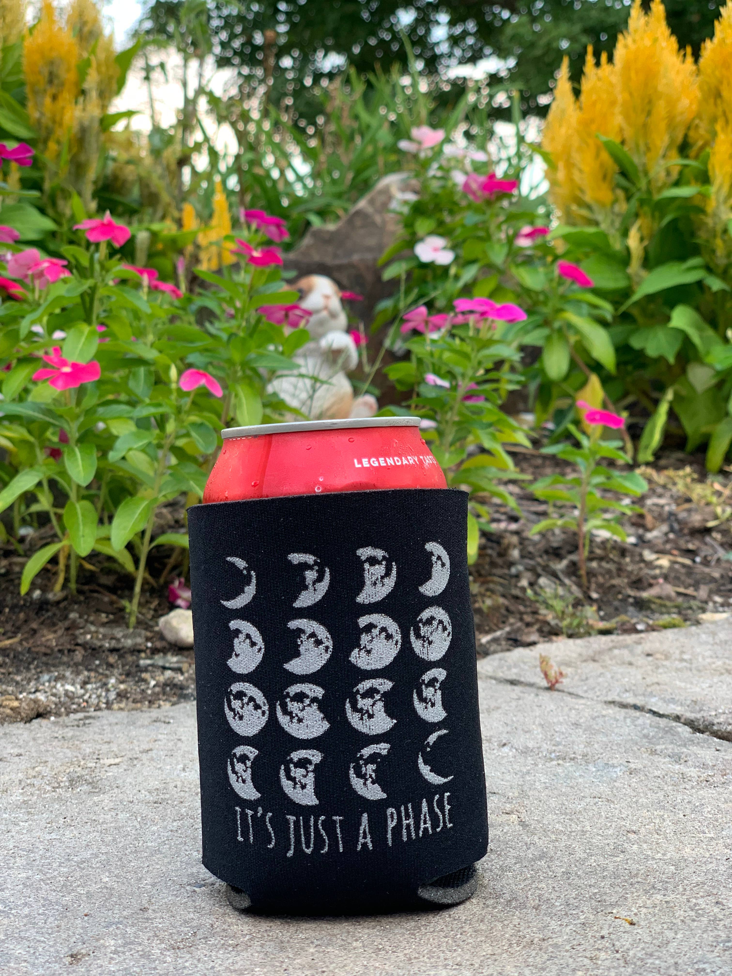 Moonlight Makers - Wholesale Drink Huggers & Koozies - It's Just a Phase - Glitter Koozies - CLOSEOUT SALE2