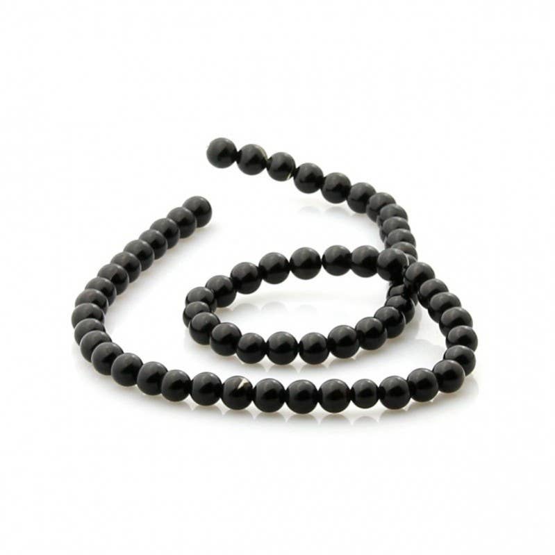 UniArt - Wholesale Beads - Black Onyx Beads in Strands3