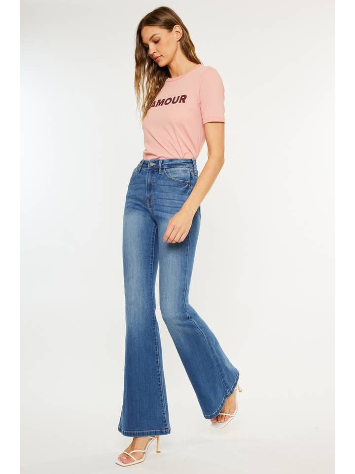 MEDIUM OPEN PACK HIGH RISE SUPER FLARE-KC8664M for wholesale on Faire3