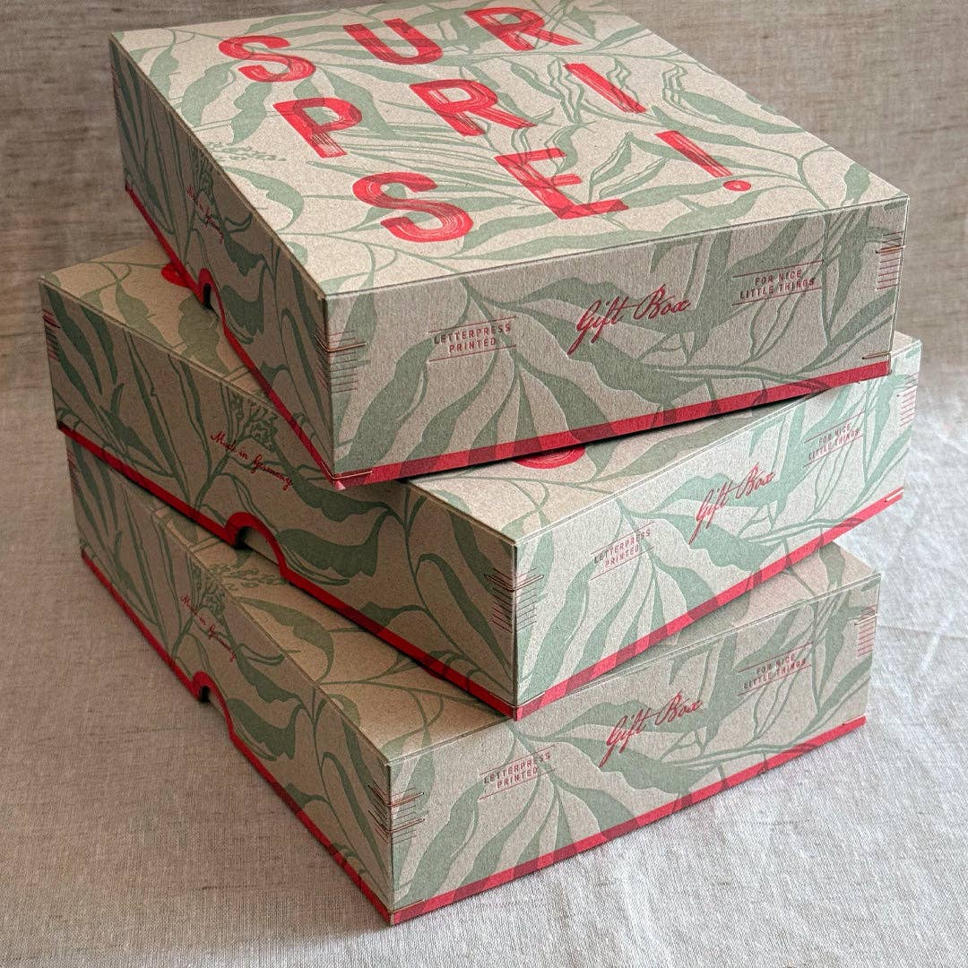 Togethery – wholesale Presentbox – Presentask (tom) med boktryck - Surprise!0