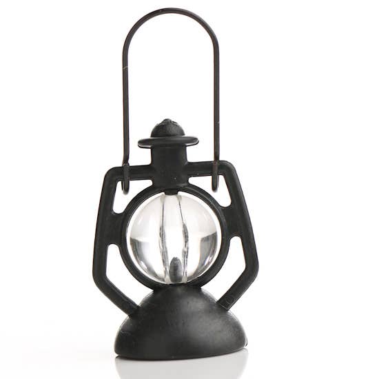 Factory Direct Craft - Wholesale Decorative Tabletop Object - 1-1/4" Miniature Black Plastic Lantern