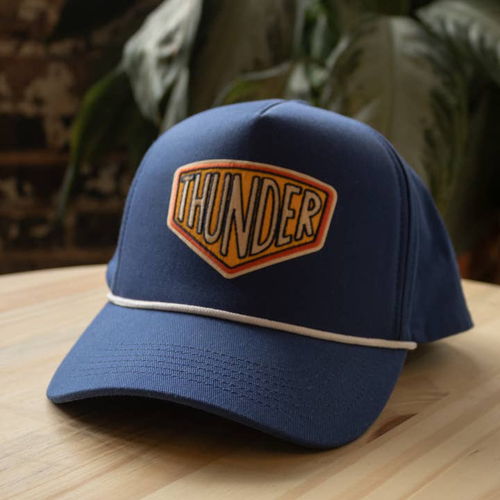Shop Good - Wholesale Trucker Hat - Unisex - Hang The Banner Patch Hat - Oklahoma City Thunder1
