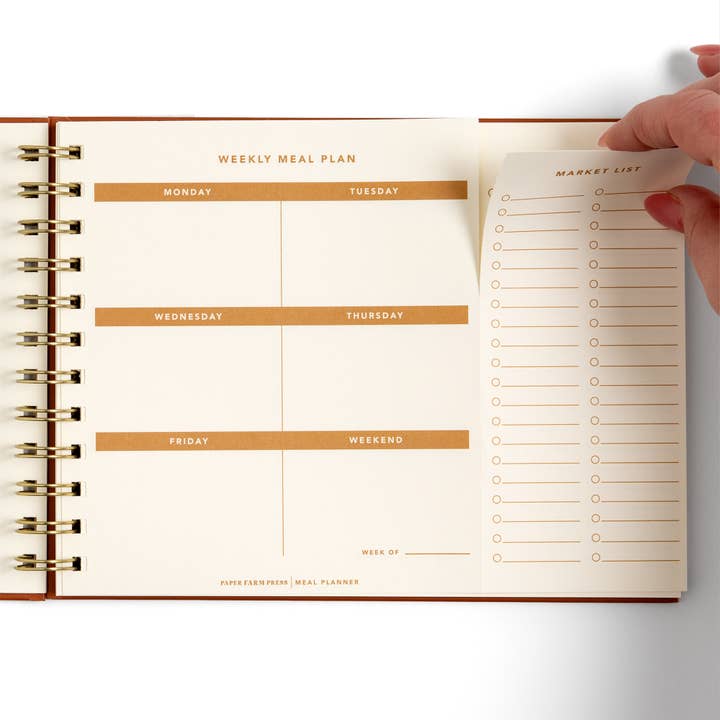 Paper Farm Press - Wholesale Planner - Farm Fresh Weekly Meal Planner - Kraft3