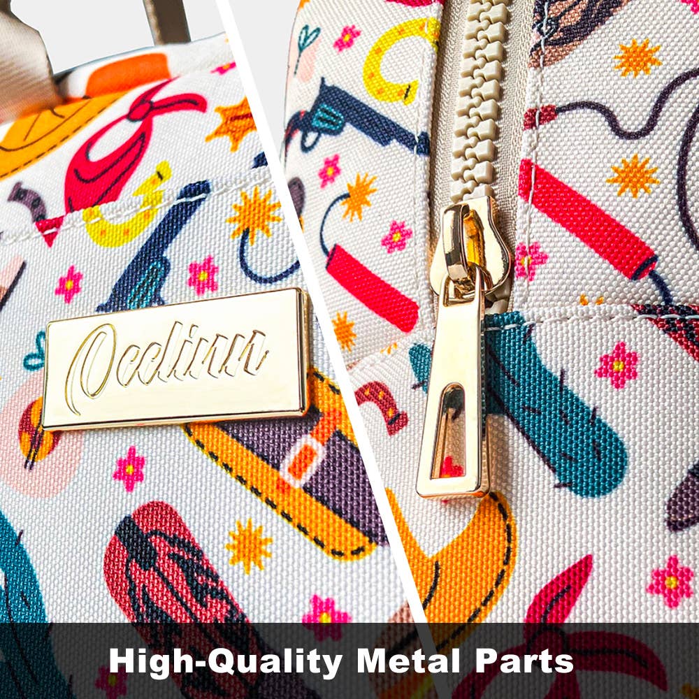 OEELINN - Wholesale Lunch Bag/Box - Cool and Customizable Bull Rodeo Lunch Bag for a Bold, Unique Style3