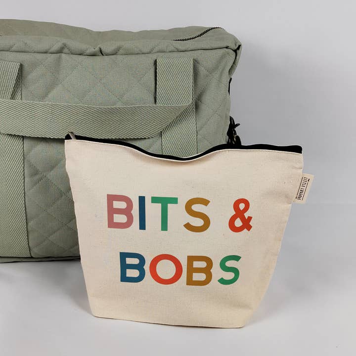 XL Bits & Bobs Zipped Pouch for wholesale by The Little luggage Co