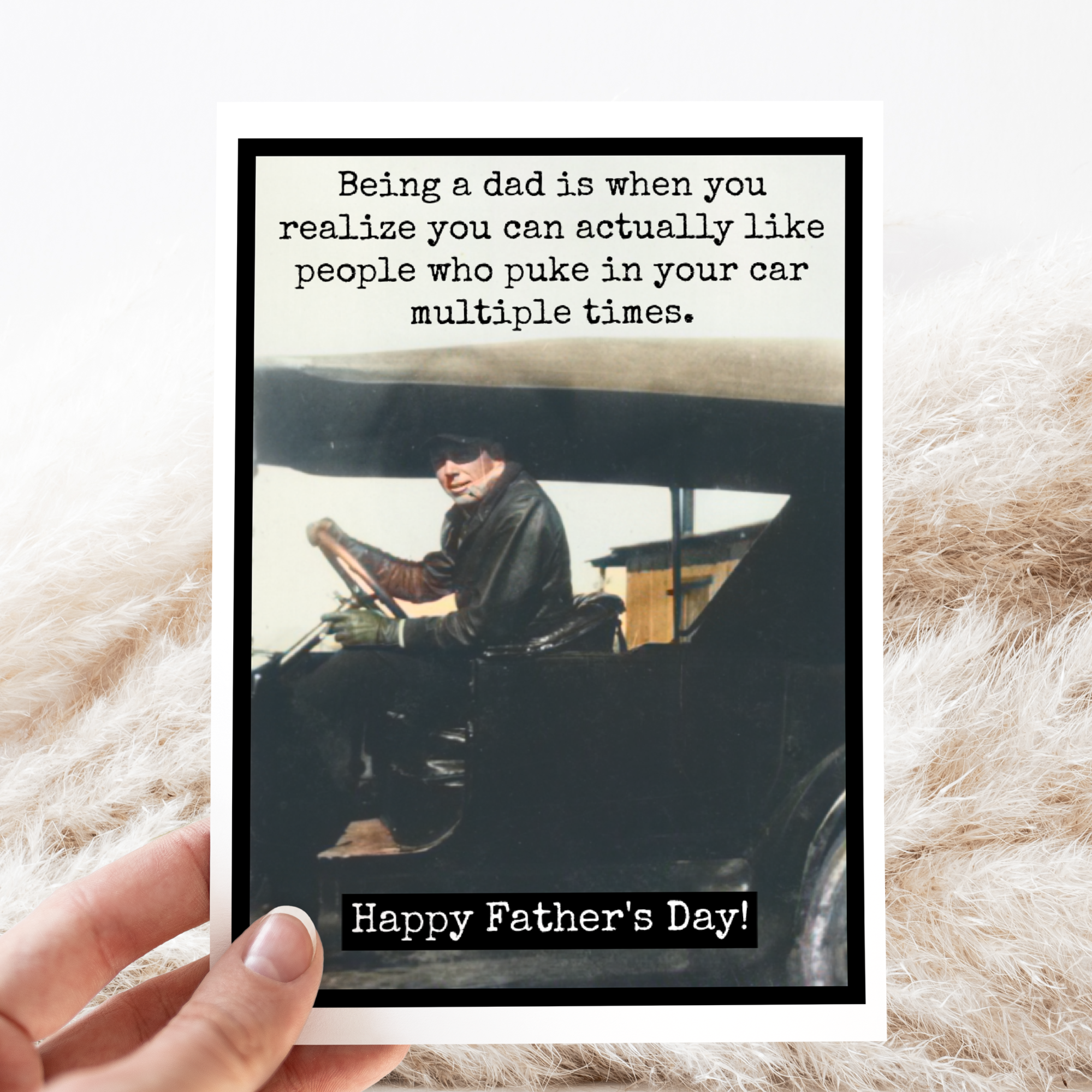 Raven's Rest Studio - Wholesale Father's Day Card - Father's Day Card. Being A Dad Is When You Realize You Can..4