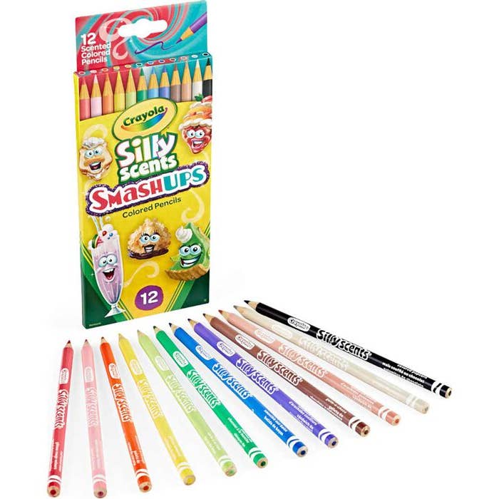 Really Big Coloring Books | ColoringBook.com - Wholesale Colored Pencil - Crayola 12 Count Silly Scents Mashups Colored Pencils