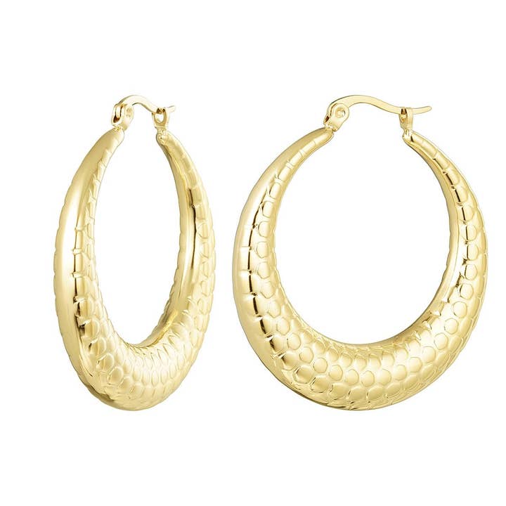 Boucles d'oreilles Bubble Print Taille pour la vente par SHINE BUY