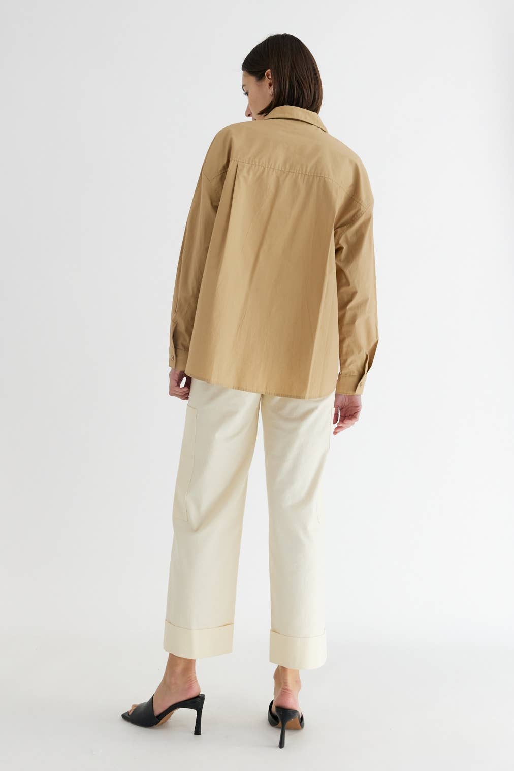 MOD REF - Wholesale Button Down Shirt - Women's - The Ema Top | Collared Button-Down Top26