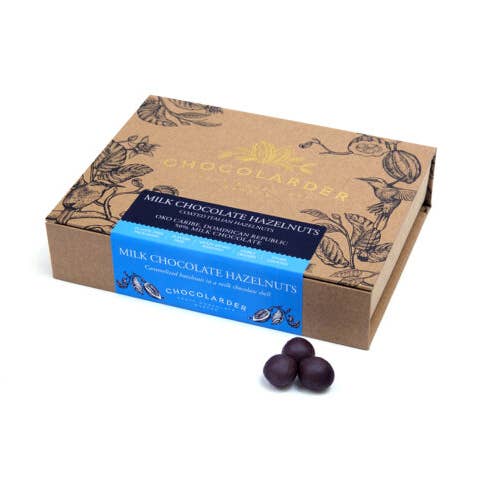 Milk Chocolate Hazelnuts for wholesale by Chocolarder