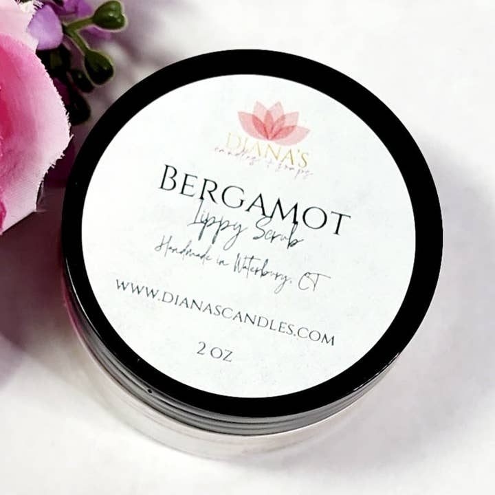 Bergamot Lippy Scrub for wholesale by Diana's Candles and Soaps LLC