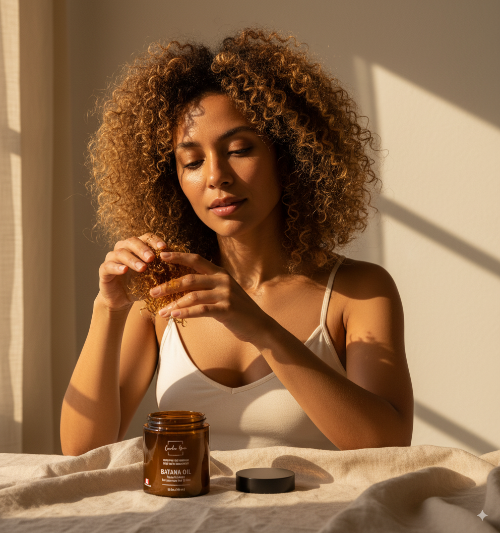 Canadian Grace - Venta al por mayor Aceite capilar - Aceite Batana Premium 100 % Orgánico de Canadian Grace – Crudo y Auténtico de los Misquita, Honduras para el Crecimiento del Cabello y Nutrición de la Piel9