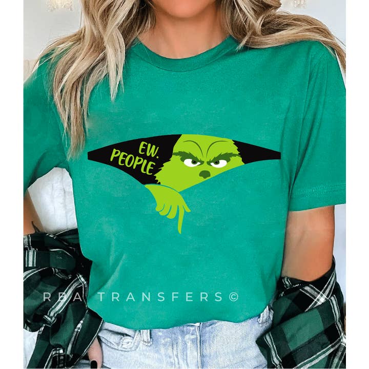 RBA Transfers - Wholesale Sublimation Transfer - Ew, People Full Colour Transfer