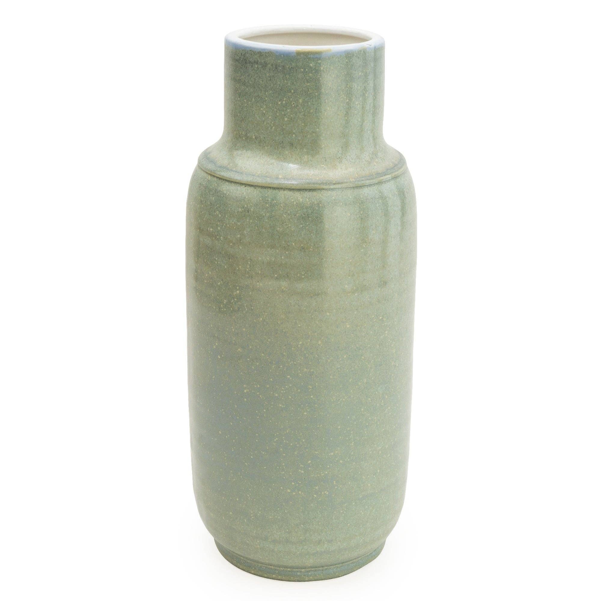 Candlelight Products Ltd – wholesale Vase – 30.5CM VASE REACTIVE GREEN1