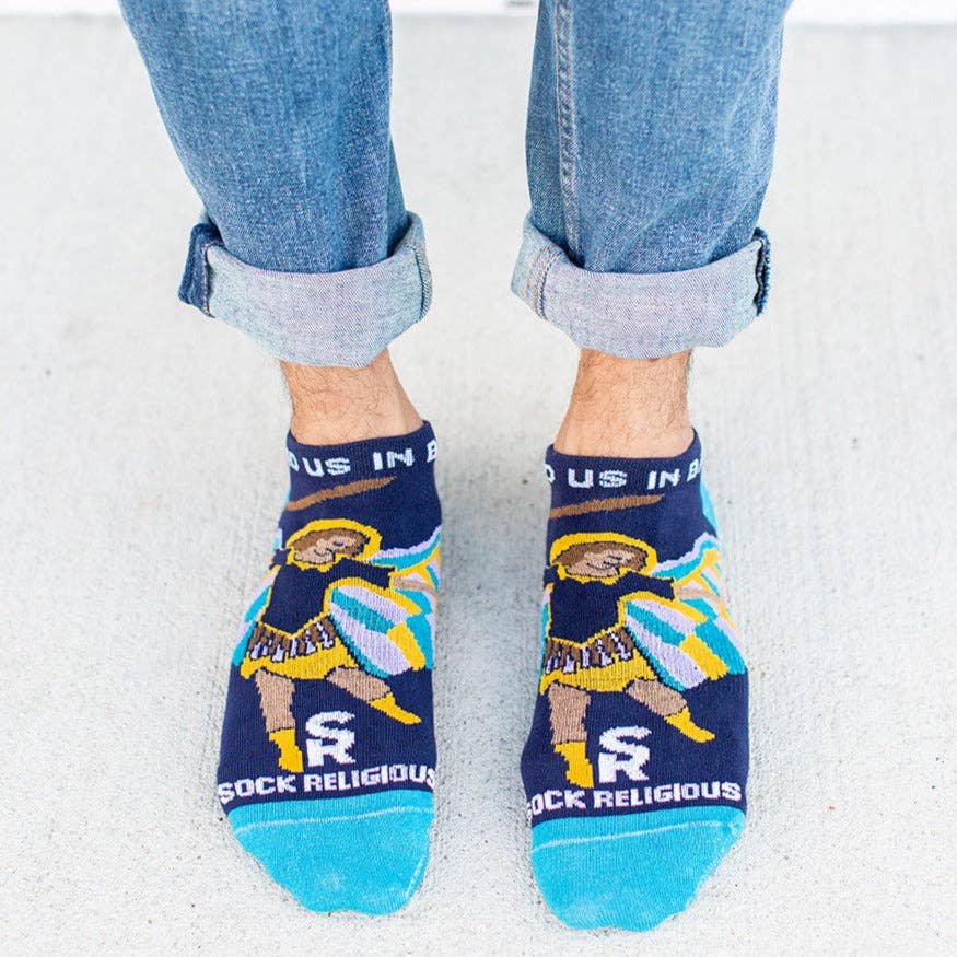 Sock Religious - Venta al por mayor Calcetines - Unisex - Calcetines invisibles St. Michael2