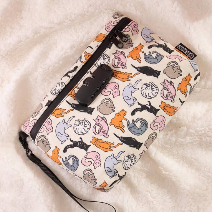 Canna Style - Wholesale Pouch - Women's - COZY CAT ODOR-PROOF BAG