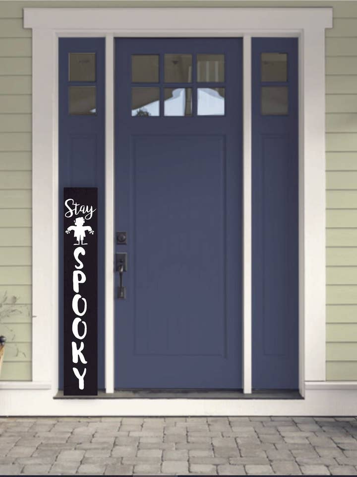 Halloween Stay Spooky Door Sign for wholesale by TimberviewForge