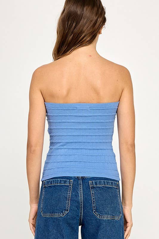 Miss Love - Wholesale Knit Top - Women's - Twist Front Sweater Tube Top52