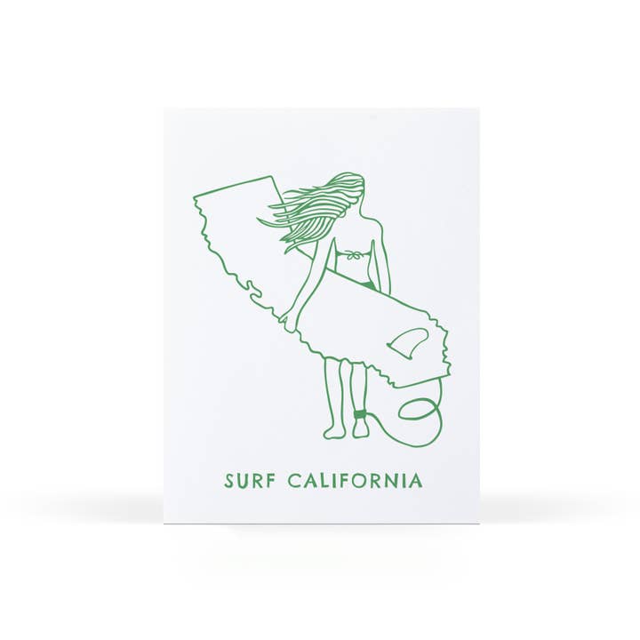 Surf Girl for wholesale by Sweet Bippy Press