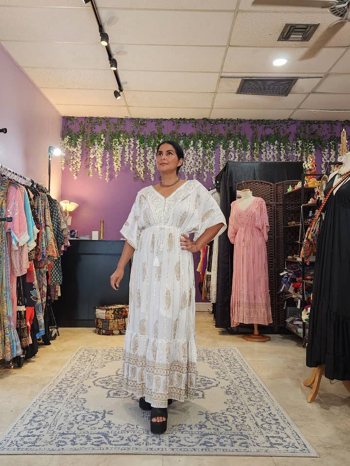 Cotton Crepe dress for wholesale by Baladev Boutique