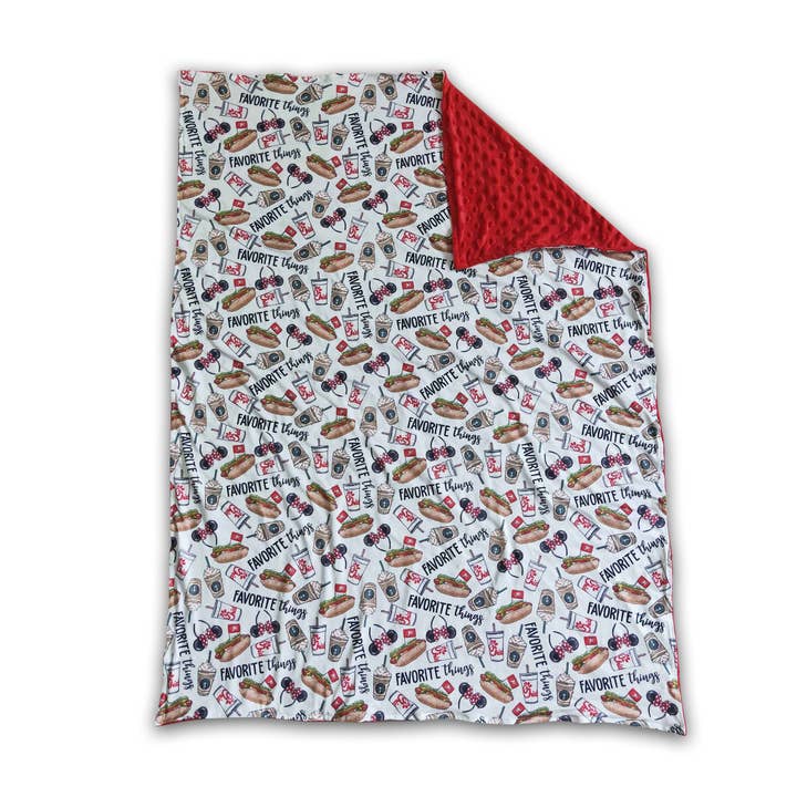 Les choses préférées des enfants couvertures pour bébés pour la vente par Yawoo Garments