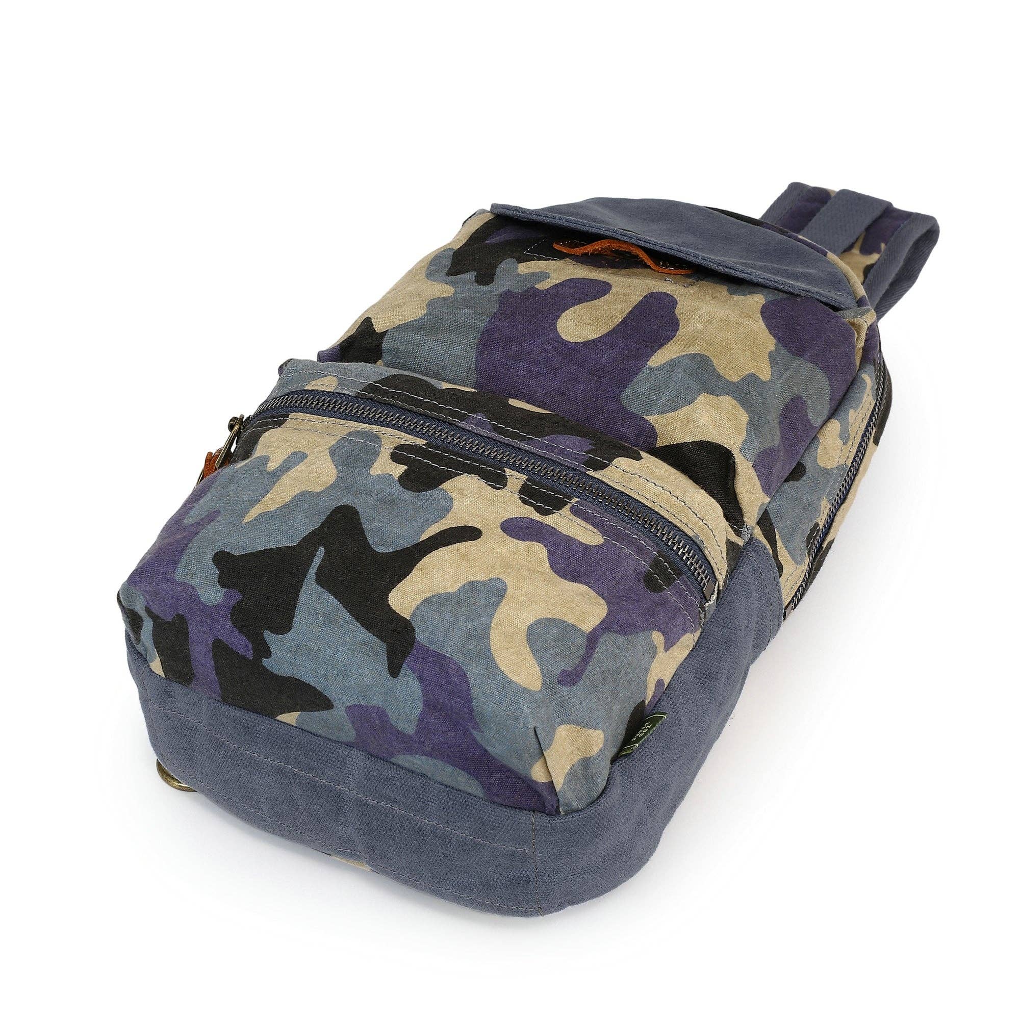 TSD Brand - Wholesale Crossbodytas - Uniseks - Leaf Hill draagtas14