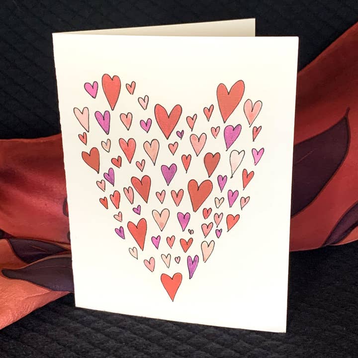 Heart of Hearts Valentine's Day Greeting Card for wholesale by Dreaming of View