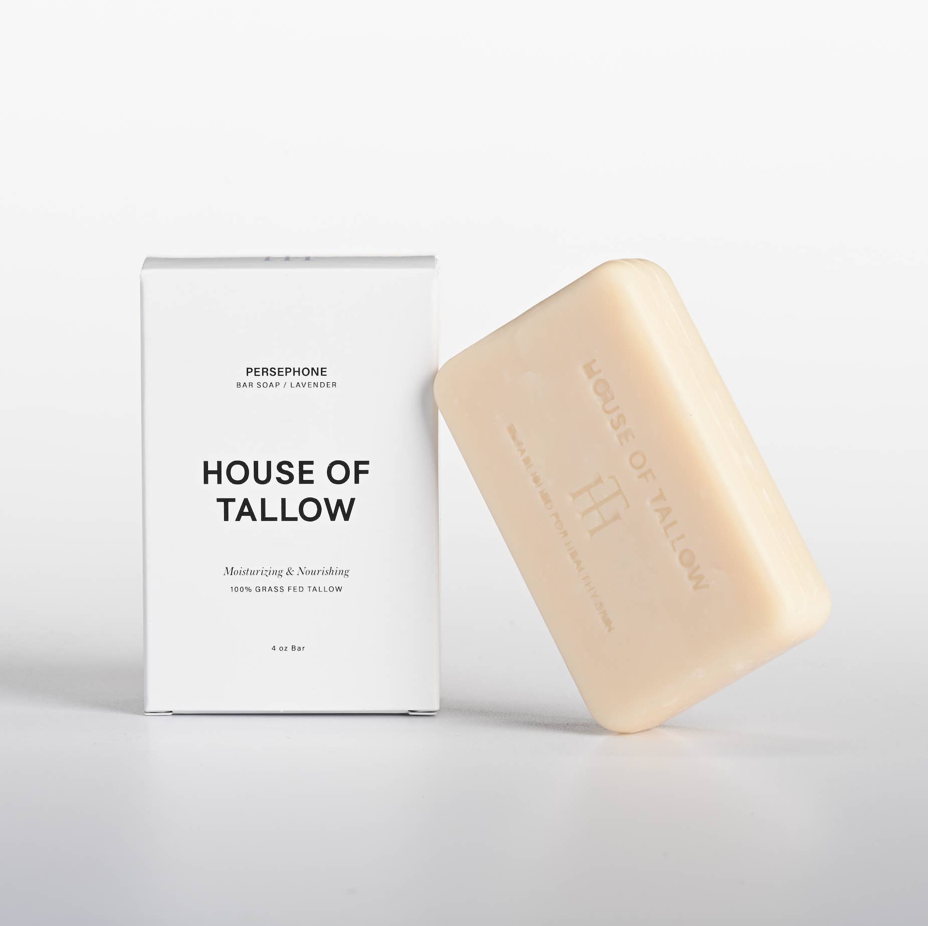 The House of Tallow - Wholesale Bar Soap - Persephone (Lavender) Pure Tallow Hand & Body Soap Bar