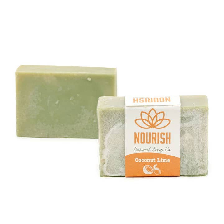 Coconut Lime for wholesale by Nourish Natural Soap Company