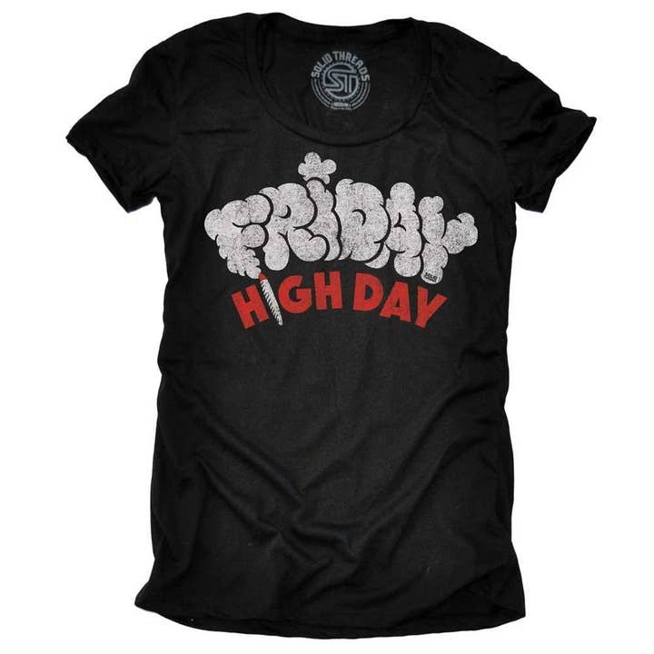 Kvinders fredag High Day T-Shirt for engroshandel hos Solid Threads