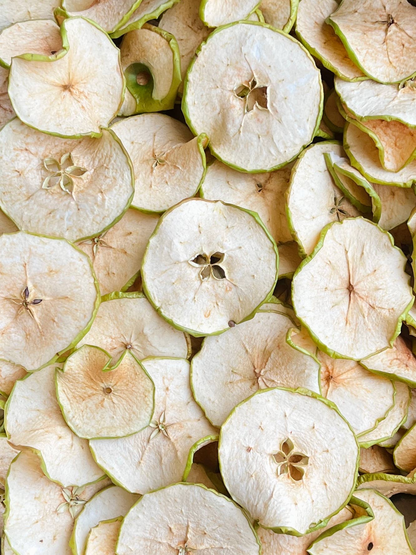 FreshDried - Wholesale Dried/Dehydrated Fruit - Dried Green/Granny Smith Apple Slices -Organic1