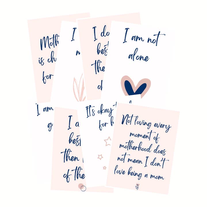 Mom Affirmation Card Deck for wholesale by Kateable