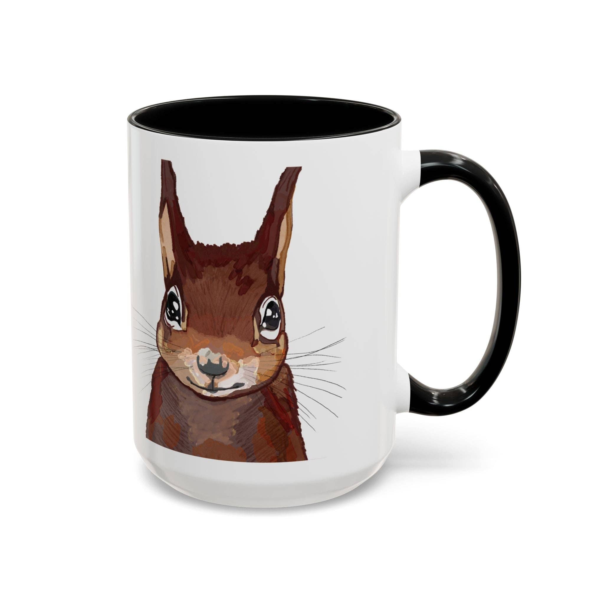 Blue Cava - Wholesale Coffee Mug - Squirrel Two Tone Coffee Mugs (11oz & 15oz)12